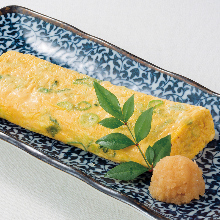 Japanese-style rolled omelet