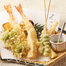 Assorted tempura of the season