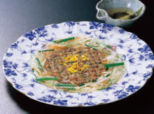 Horse mackerel Namero (chopped horse mackerel with miso)