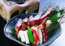 Grilled red king crab Grilled red king crab