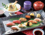 Nigiri sushi of the day Nigiri sushi of the day