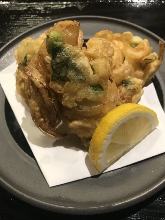 Tempura fritters of the season