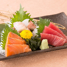 Assorted sashimi, 3 kinds