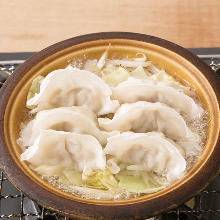 Steamed Kurobuta pork gyoza