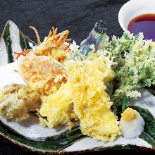 Seafood tempura