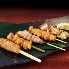 Assorted grilled skewers, 5 kinds