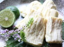 Edible Raw yuba (tofu skin)