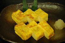 Thick Japanese omelet