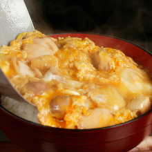 "Oyako" chicken and egg rice bowl