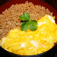 Egg rice bowl