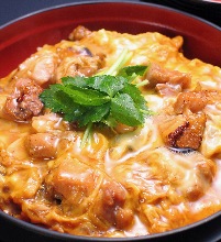 "Oyako" chicken and egg rice bowl