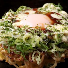 Kansai-style okonomiyaki