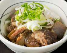 Simmered beef tendon