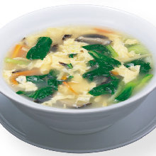 Egg soup