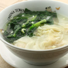 Wonton noodle soup