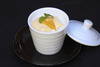 Almond Jelly with Coconut Milk Sauce