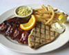 Ribs & Grilled Swordfish Steak Ribs & Grilled Swordfish Steak