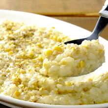 Cheese risotto