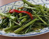 Stir-fried water spinach