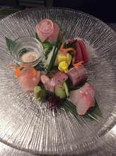 Assorted sashimi