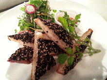 Fried minced fish