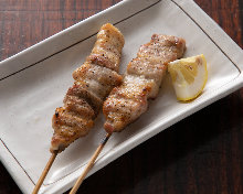 Pork rib skewer