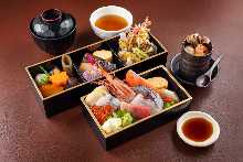 Sashimi meal set
