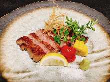 Wagyu beef sirloin steak