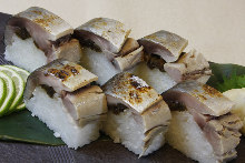 Mackerel sushi