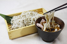 Buckwheat noodles with roasted duck