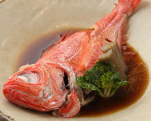 Salt roasted kichiji rockfish