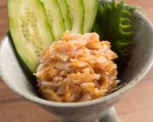 Shark cartilage with pickled plum