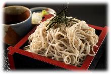 Chilled buckwheat noodles without broth