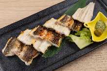 Grilled conger eel Shirayaki