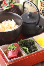 Ochazuke(rice with tea)