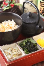 Ochazuke(rice with tea)