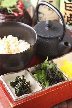 Ochazuke(rice with tea)