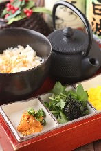 Ochazuke(rice with tea)