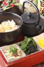 Ochazuke(rice with tea)