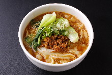 Chinese noodles in Sichuan-style sesame paste soup