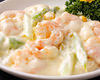 Stir-fried shrimp with mayonnaise