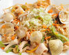 Crispy Yakisoba Noodles with Seafood