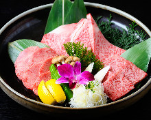 Assorted Wagyu beef, 3 kinds