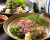 Horse Mackerel Sashimi; Seared Horse Mackerel Sashimi