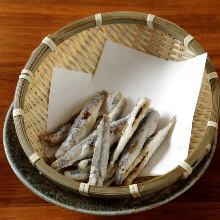 Fried sardine