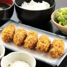 Deep-fried oysters