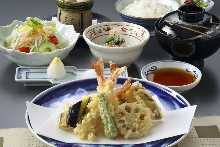 Tempura meal set "MIDORI"