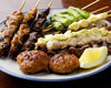 Assorted grilled chicken skewers, 10 kinds