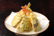 Assorted tempura