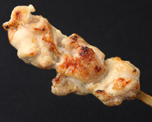 Grilled chicken skewer